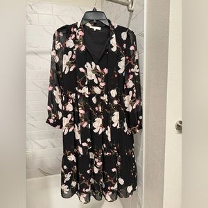 Floral babydoll dress